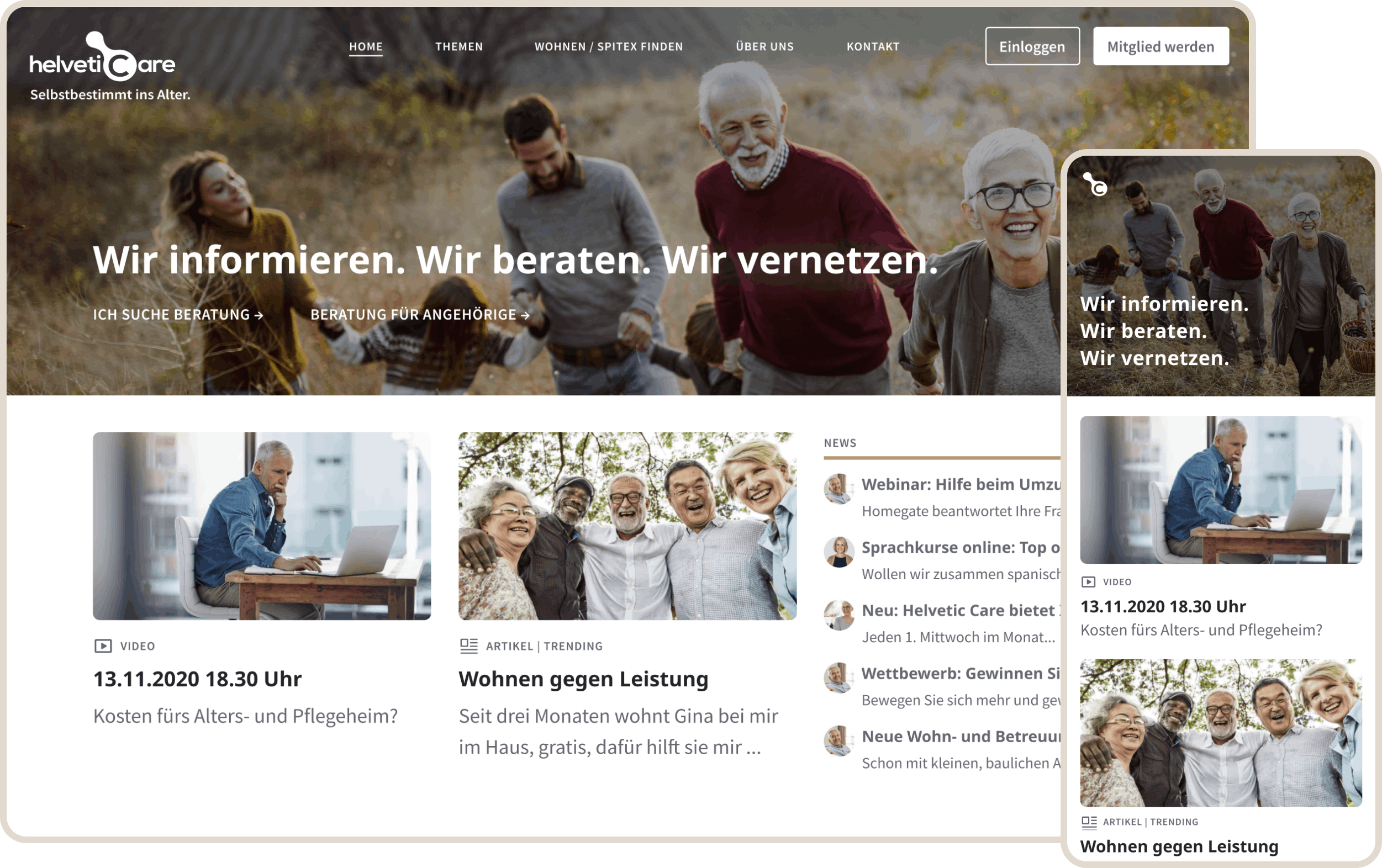 helvetic care website