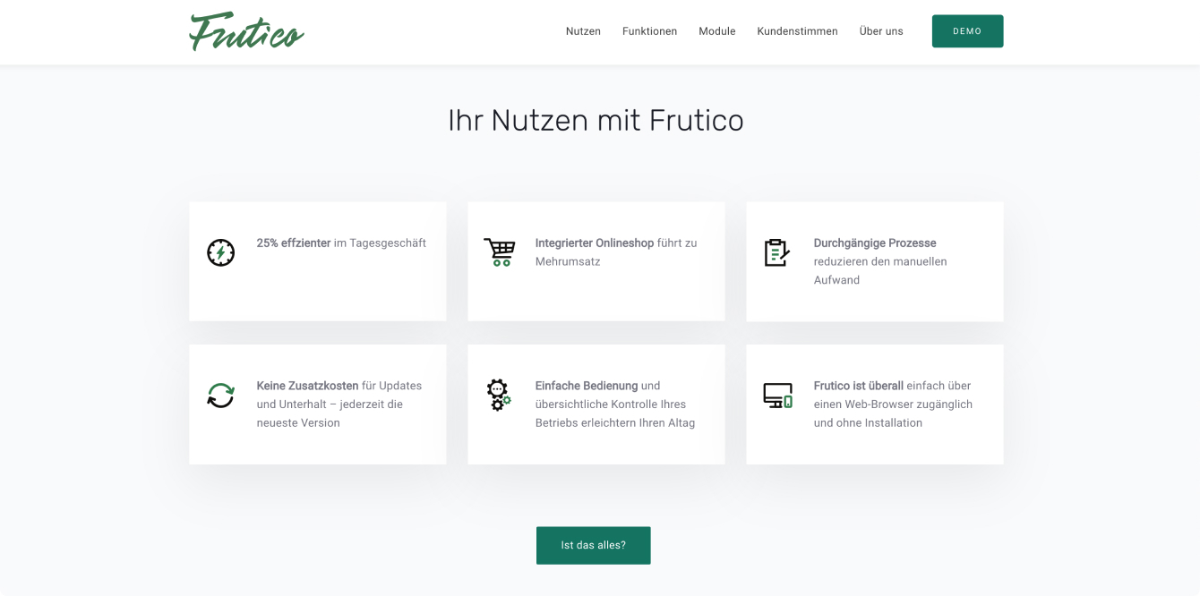 screenshot frutico.ch